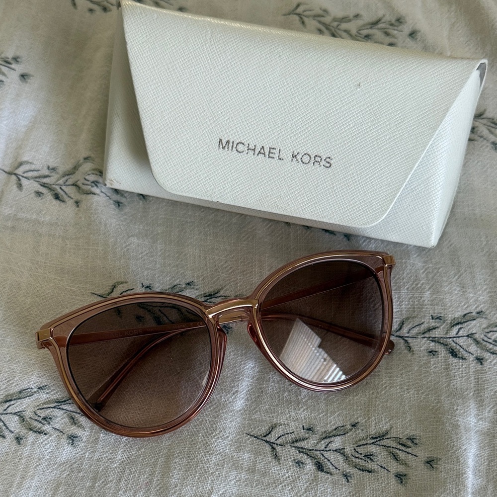 Michael Kors Rose Gold Sunglasses